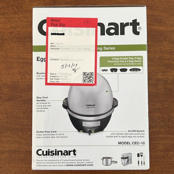 Cuisinart Egg Central - Picture 4 of 6